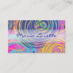 Carte De Visite ARTSY FARTSY Artist Designer Card