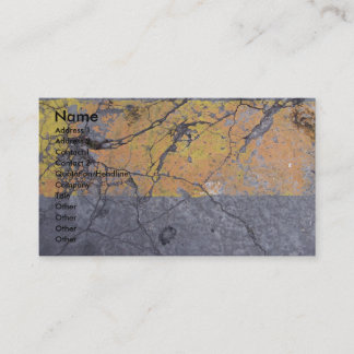 Carte De Visite AsphaltDamaged