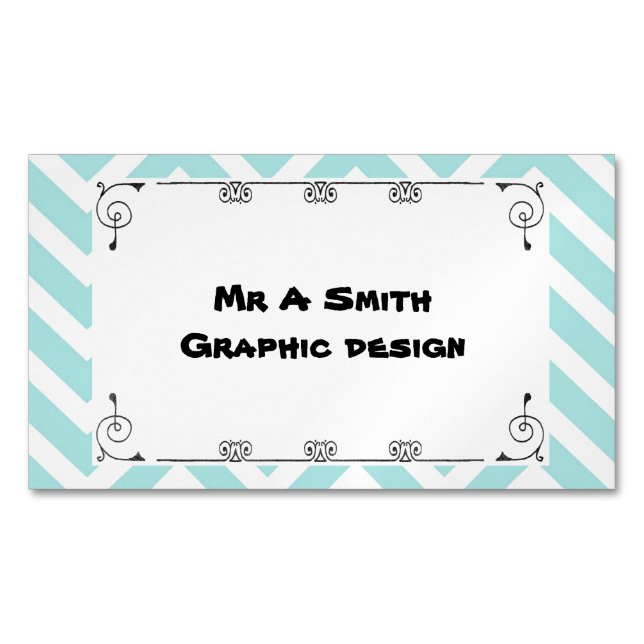 Carte de visite assez original (devant)