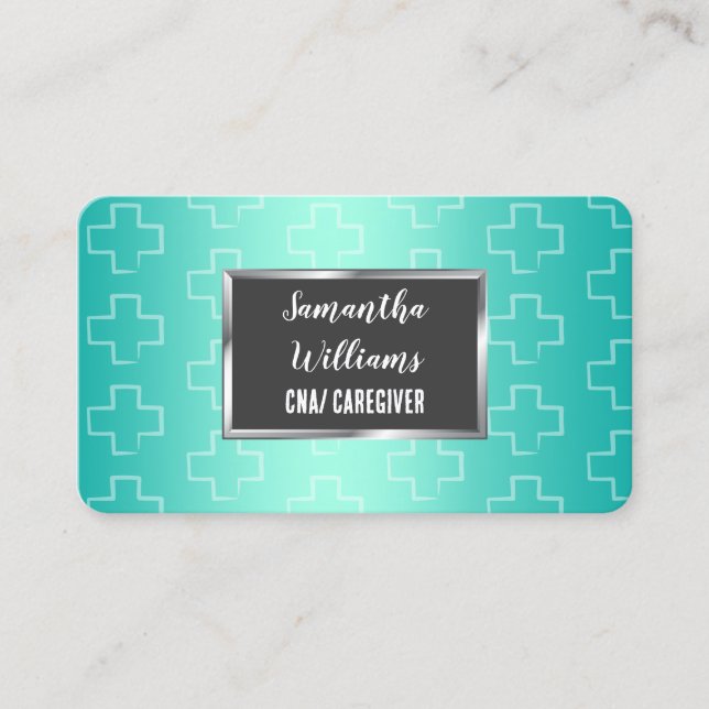 Carte De Visite Assistant en soins infirmiers agréé (Devant)