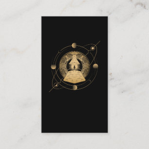 Carte De Visite Astrologie égyptienne Pyramide Égypte Géométrie sa