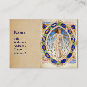 Carte De Visite ASTROLOGIE ET SIGNES ZODIAQUES Astrologue Parchemi