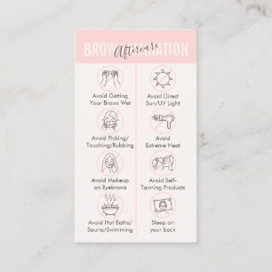 Carte De Visite Astuces de soins postérieurs à la lamination du ti