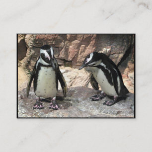 Carte De Visite ATC de pingouins
