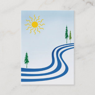 Carte De Visite ATC paresseux de rivière