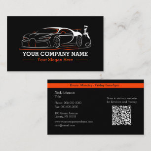 Carte De Visite Atelier de peinture professionnel pour carrosserie