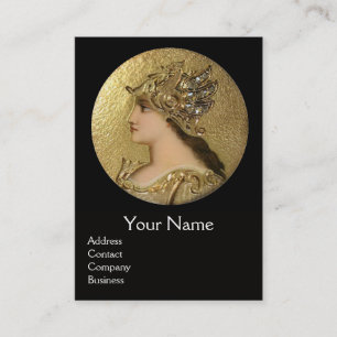 Carte De Visite ATHENA ET COMBATTRE LES GRIFFINS MONOGRAM, Ruby Ro