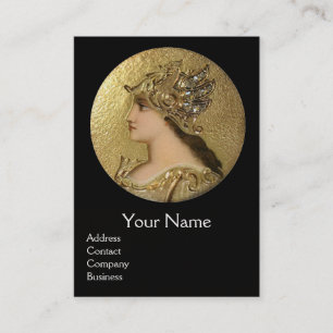 Carte De Visite ATHENA ET COMBATTRE LES GRIFFINS MONOGRAM, Ruby Ro