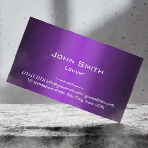 Carte De Visite Attorney