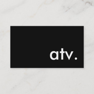 Carte De Visite atv.