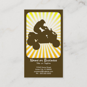 Carte De Visite atv : rayons rétros :