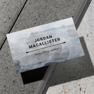 Carte De Visite Auteur d'aquarelle fumée