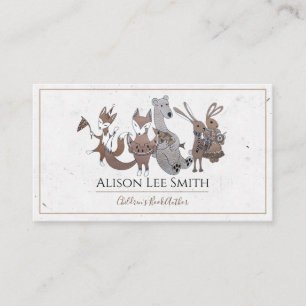 Carte De Visite Auteur de livres pour enfants