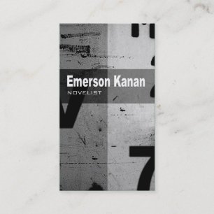 Carte de visite "auteur de technologie d'art