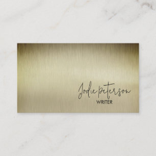 Carte De Visite Auteur romancier