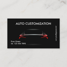 Carte De Visite Auto Personnalisation voiture personnalisée QR