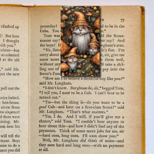 Carte De Visite Automne Gnome Chats pliants Signet Marqueurs de li