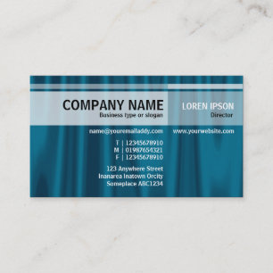 Carte De Visite Autres tonalités - Draperie 01