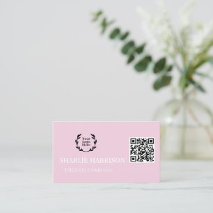 Carte de visite avec code QR