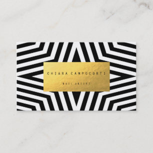 Carte de visite avec le profil sous convention