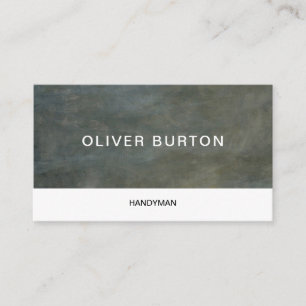 Carte de visite avec texture en béton.
