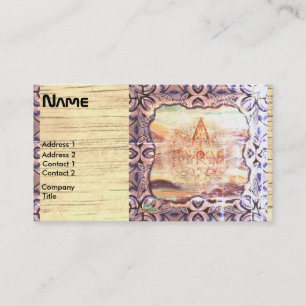 Carte De Visite Avenir ancien Conception inhabituelle