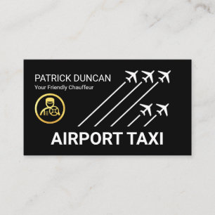 Carte De Visite Avions de taxi piste d'aéroport