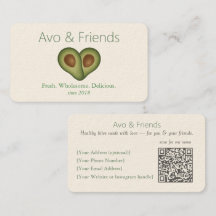 Avo et amis | Logo Avocado Aliments sains -