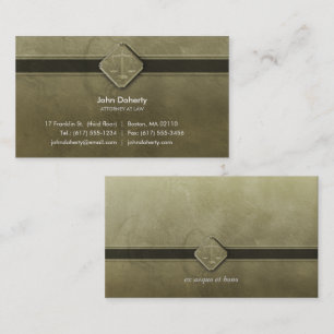 CARTE DE VISITE AVOCAT