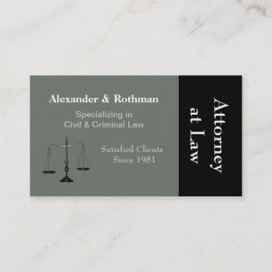 Carte De Visite Avocat