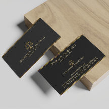 Avocat à la loi - Échelle et bordure dorées sur li