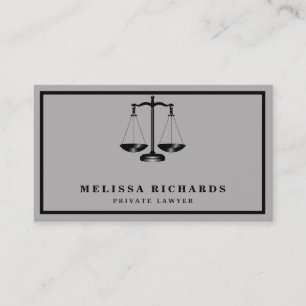 Carte De Visite Avocat classique