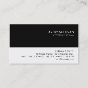 Carte De Visite Avocat Juriste Droit Loi
