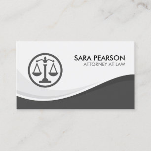 Carte De Visite Avocat Juriste Légal Droit