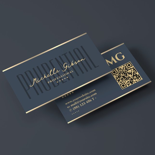 Carte De Visite Avocat moderne Charcoal Blue Noir Faux Gold (Modern Attorney Charcoal Blue Notary Faux Gold Business Card
)