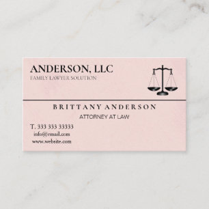 Carte De Visite Avocat professionnel de droit à échelle noire