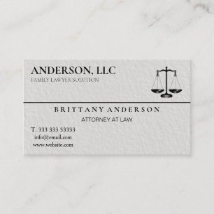 Carte De Visite Avocat professionnel de droit à échelle noire
