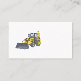 CARTE DE VISITE BACKHOE