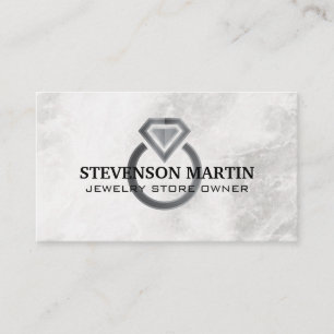 Carte De Visite bague en diamants   Magasin de bijoux