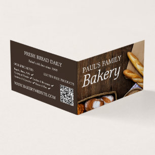 Carte De Visite Baguette fraîche, Boulangeries, Boulangerie Détail