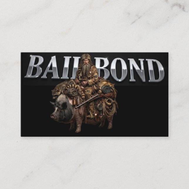 Carte De Visite Bail Bond (Devant)