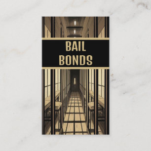 Carte De Visite Bail Bonds Jail Visite Salle