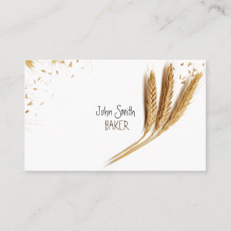 Carte De Visite Baker (panadero) tarjeta visita