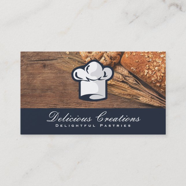 Carte De Visite Baker | Pâtisserie (Devant)