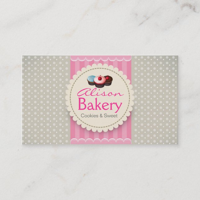Carte De Visite Bakery Business card (Devant)