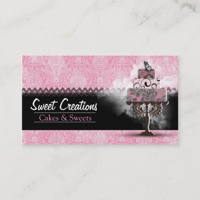 Carte De Visite Bakery/Cakes/Sweets Creations (Devant)