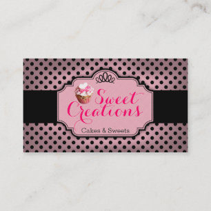 Carte De Visite Bakery/Cakes/Sweets Creations