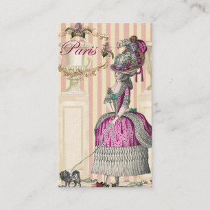 Carte De Visite Balade de matin en bas des Champions-Élysées