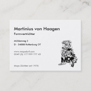 Carte De Visite Balai serpillière
