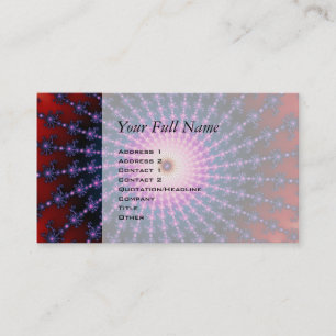 Carte De Visite Balayage Fractal